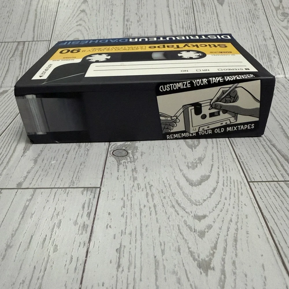 Vintage Style‎ Cassette Tape Dispenser Desk Office Music Retro Nostalgia Suck UK